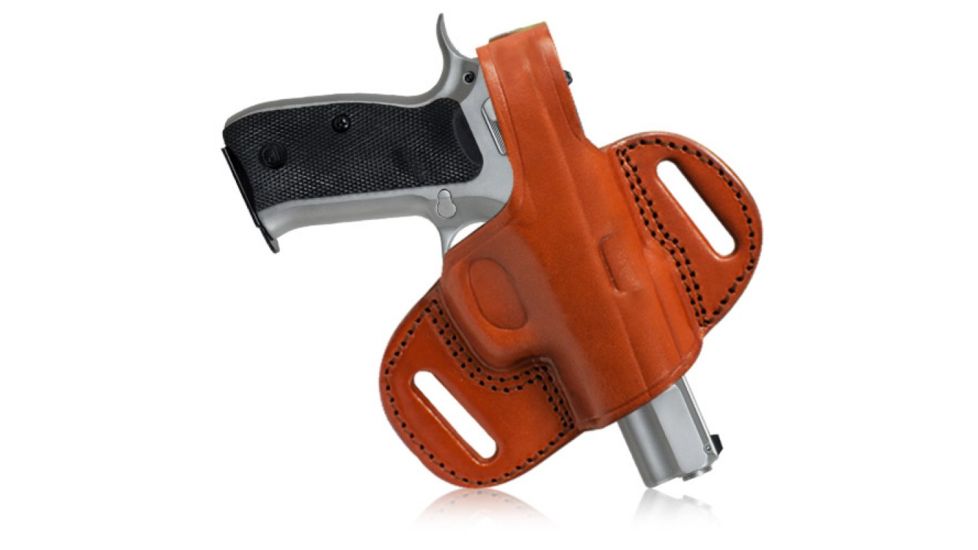 Tagua Gunleather Mini Thumb Break Belt Holster for Taurus Millenium Pro, Right Hand, Brown, BH1M-112