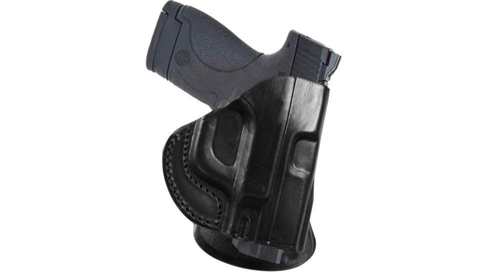 Tagua Gunleather Rotating Quick Draw Paddle Holster Fits Smith &amp; Wesson M&amp;P Black Right Hand