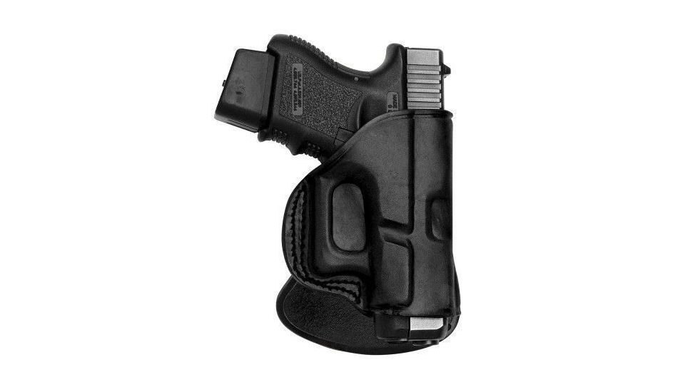 Tagua Gunleather Rotating Quick Draw Paddle Holster, Black, Right Hand, PD2R-1020