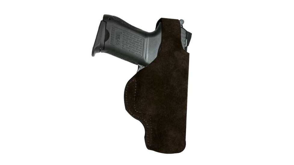 Tagua Gunleather Suede Thumbreak Paddle Holster, Black, Right Hand, SPD1-320
