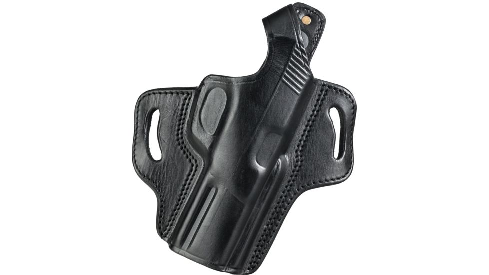 Tagua Gunleather Thumb Break Belt Holster, Black, Right Hand, BH1-1230