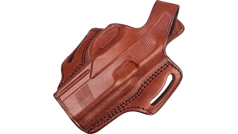 Tagua Gunleather Thumb Break Belt Holster, Brown, Right Hand, BH1-117