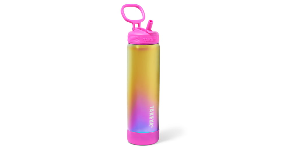 Takeya Usa Aurora Water Bottle With Straw Lid, 51387