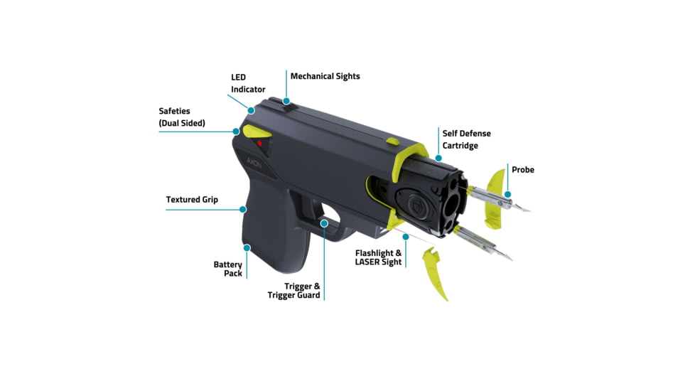 TASER Pulse 2 Taser, Black, 101497