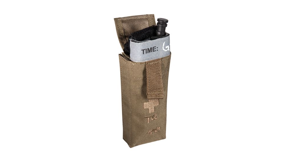 Tasmanian Tiger Tourniquet Pouch II, 700D Cordura, Coyote Tan, TT-7565-346