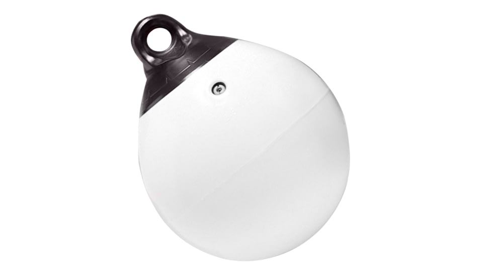 Taylor Made 12" Tuff End Inflatable Vinyl Buoy - White 72358