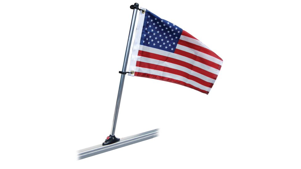 Taylor Made 24" Flag Pole Mount &amp; 12" x 18" US Flag Pontoon 65138