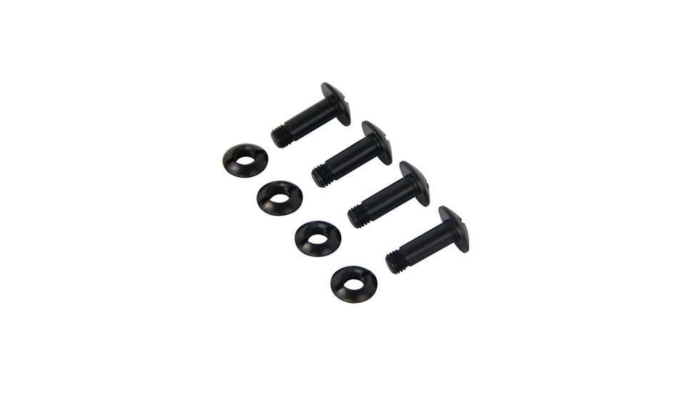 Team Wendy CAM FIT Retention ARC Rail Ballistic Hardware Kit , 4 bolts and nuts, Black, 21-HW-ARC