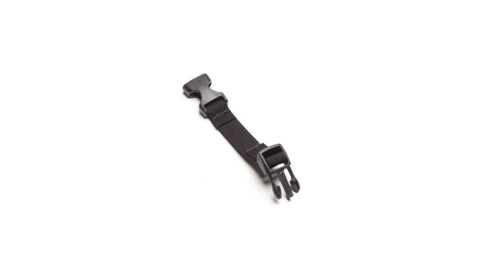Team Wendy Chinstrap Extender 4in, EXFIL, CAMFIT, CAM BUCKLE Retentions, Black 21-EXT-21