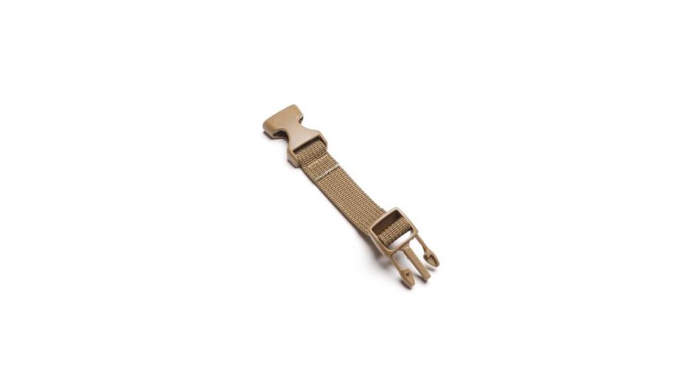Team Wendy Chinstrap Extender 4in, EXFIL, CAMFIT, CAM BUCKLE Retentions, Coyote Brown 21-EXT-31