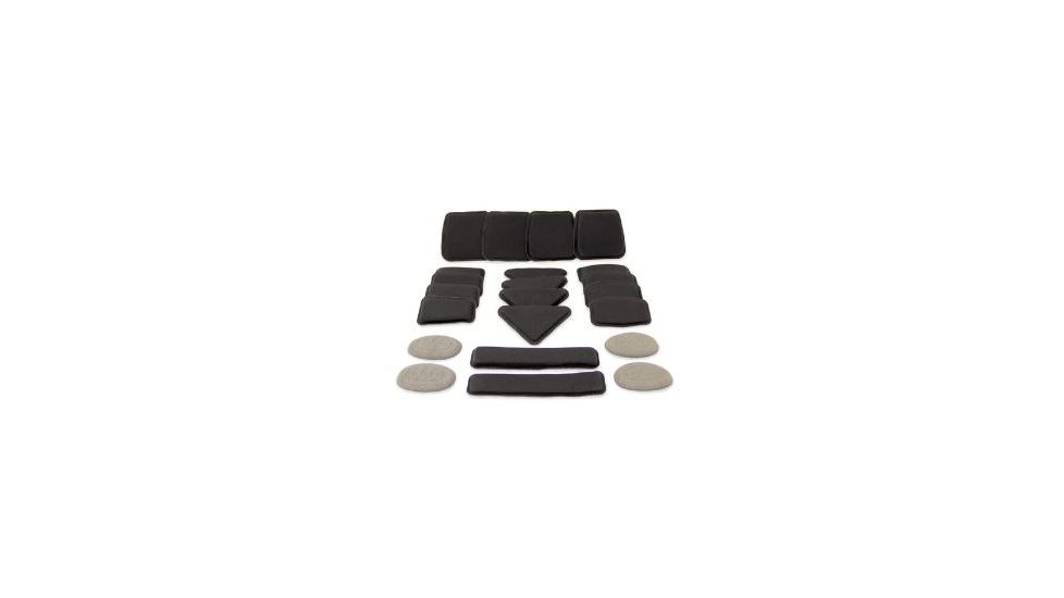 Team Wendy EPIC Helmet Liner Comfort Pad Replacement Set, Black 03-CFP-BK