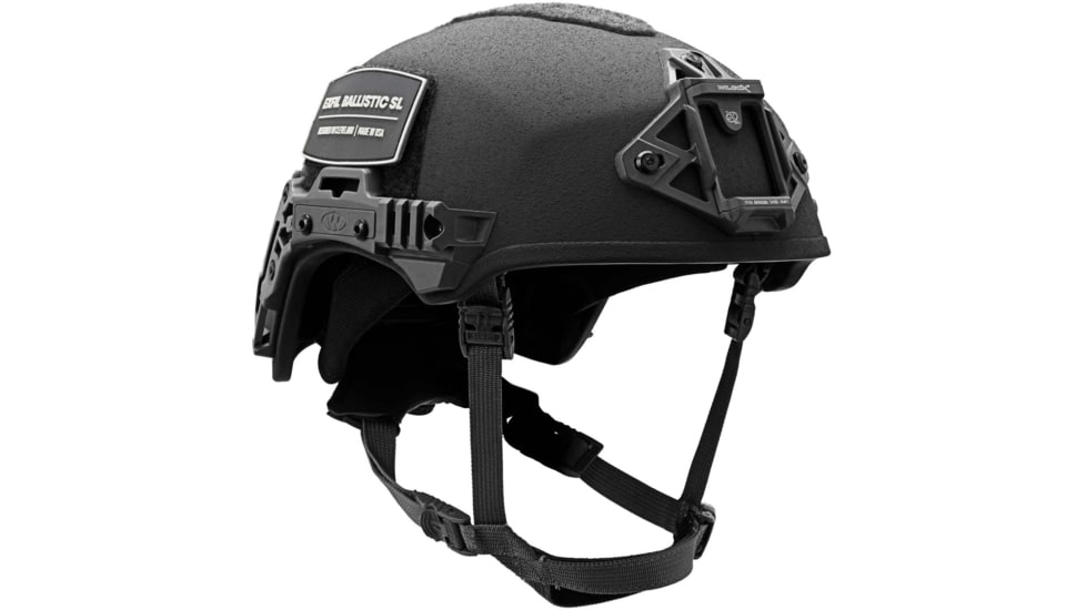 Team Wendy EXFIL Ballistic SL Helmet LED Left Eye Dominant Retention, Black, Medium/Large, 76-21S-E21-L