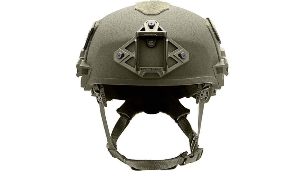 Team Wendy EXFIL Ballistic SL Helmet LED Left Eye Dominant Retention, Green, Medium/Large, 76-71S-E71-L