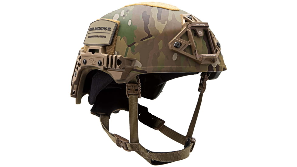 Team Wendy EXFIL Ballistic SL Helmet LED Left Eye Dominant Retention, Multicam, Medium/Large, 76-41S-E31-L