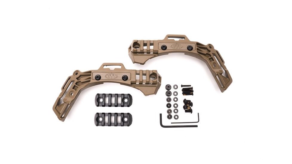 Team Wendy EXFIL Ballistic Rail 3.0 Retrofit Kit, Coyote Brown, 76-RRK-SL-CB