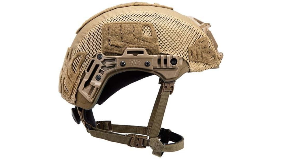 Team Wendy Helmet Cover for EXFIL Ballistics w/ Rail 3.0, Coyote Brown, Medium/Large, 76-MHC3-CB-1