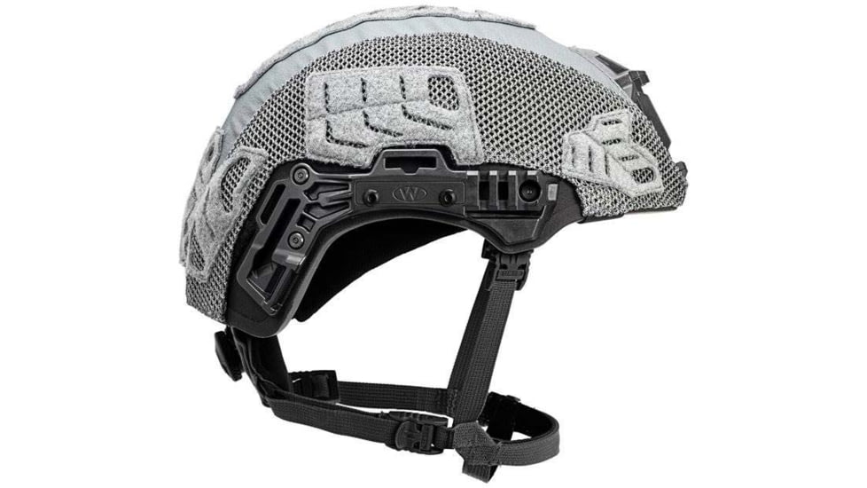 Team Wendy Helmet Cover for EXFIL Ballistics w/ Rail 3.0, Wolf Gray, Medium/Large, 76-MHC3-WG-1
