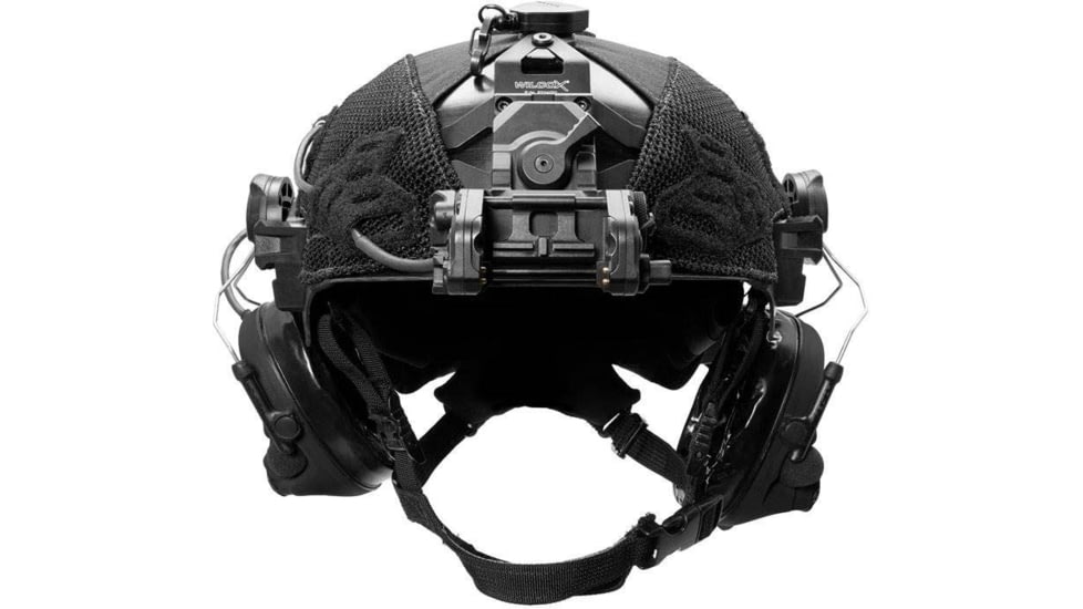 Team Wendy Helmet Cover for EXFIL Carbon w/ Rail 3.0, Extra Large, Black, 71-MHC3-BK-2
