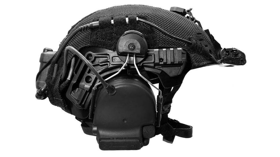 Team Wendy Helmet Cover for EXFIL Carbon w/ Rail 3.0, Extra Large, Black, 71-MHC3-BK-2