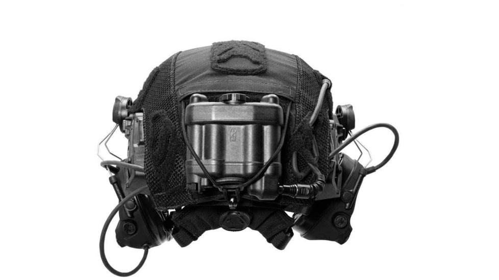 Team Wendy Helmet Cover for EXFIL Carbon w/ Rail 3.0, Extra Large, Black, 71-MHC3-BK-2