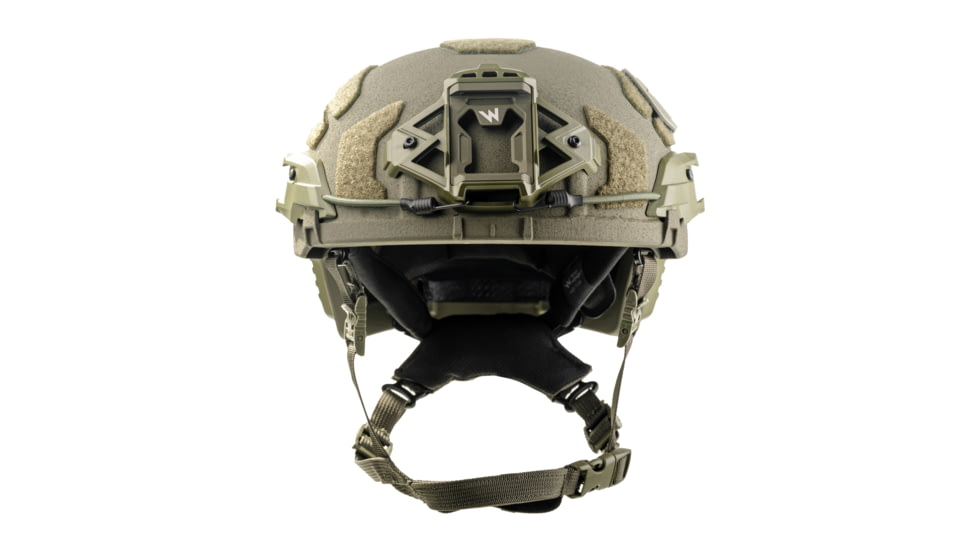 Team Wendy Rifletech High-Cut Level III Helmet, Ranger Green, Medium, 702-HH-27232110