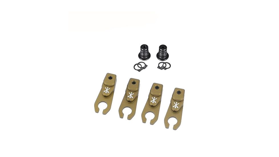 Team Wendy SARA Comms Adapter, Behind-the-Head, Flat Dark Earth, 70-HLM-SABF