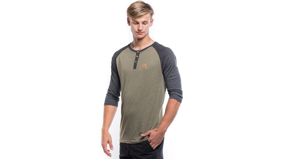 Tentree Standard 3/4 Sleeve Henly Shirt - Mens