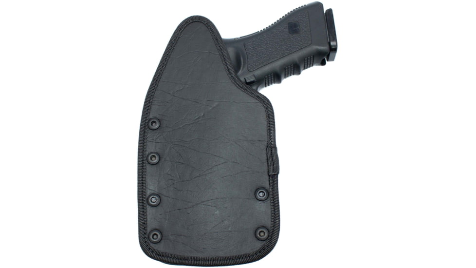 Texas 1836 KYDEX Recruiter - Hybrid IWB Kydex/Ecoleather Holster, Right Hand, Smith &amp; Wesson M&amp;P 9 Shield EZ, With No Attachment, Black, RECRUITER-1090
