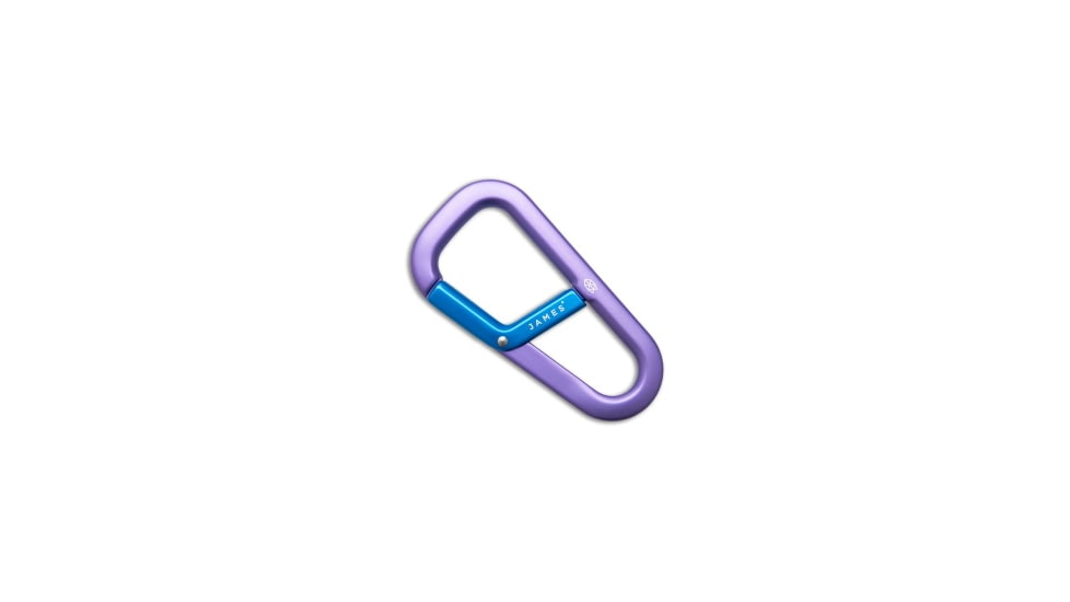 The James Brand The Hardin Carabiner, Blue/Purple, One Size, BHQ-195457