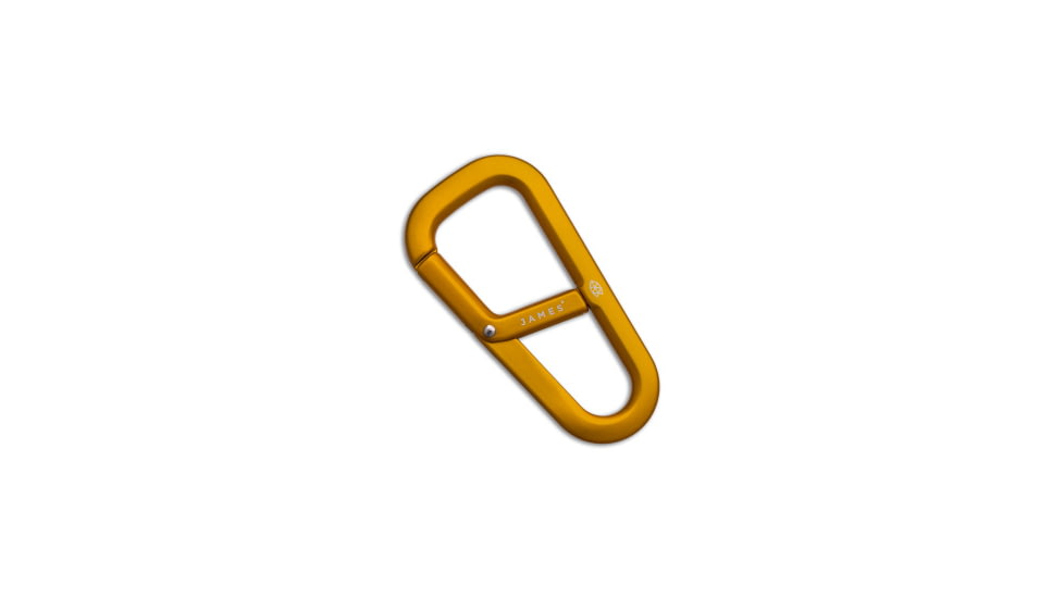 The James Brand The Hardin Carabiner, Yellow, One Size, BHQ-141775