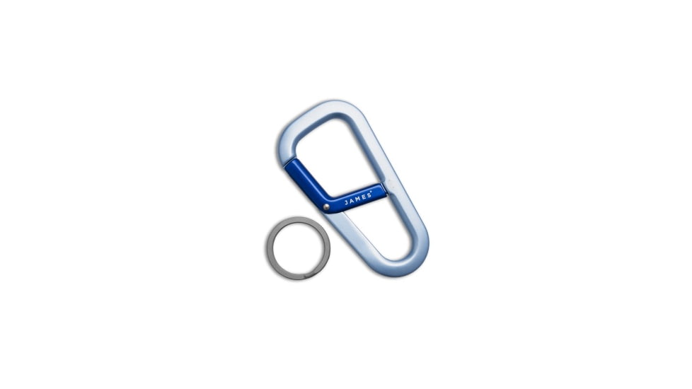 The James Brand The Hardin Carabiner, Blue, One Size, BHQ-215882