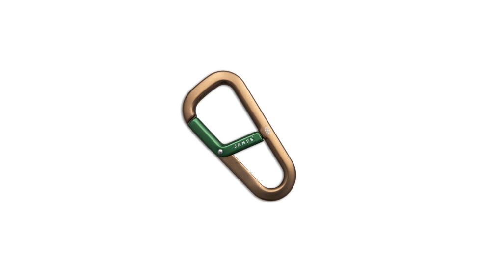 The James Brand The James Brand The Hardin Carabiner - Tumbleweed + Dark Green, Green, adult, BHQ-232466