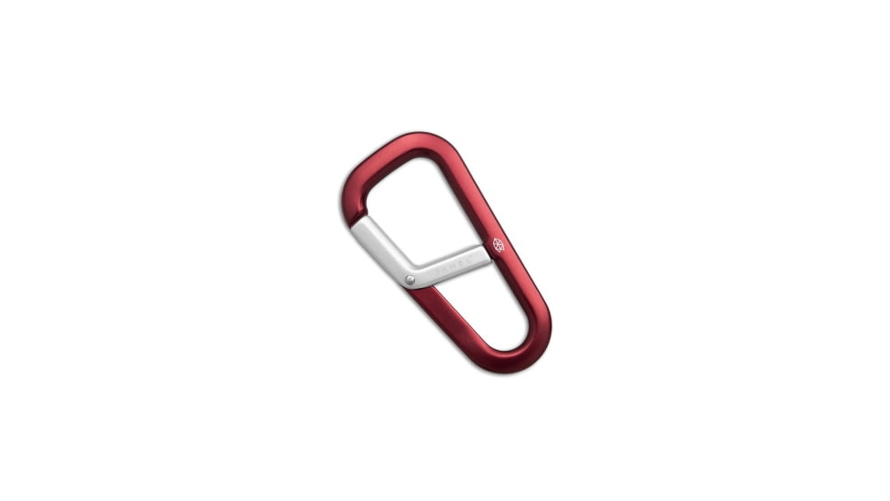The James Brand The James Brand The Hardin Carabiner - Wine Red + Silver, Red/Silver, adult, BHQ-232465