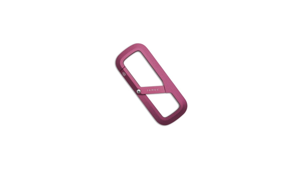 The James Brand The Madison Carabiner, Purple, 2.75 inch, BHQ-216850