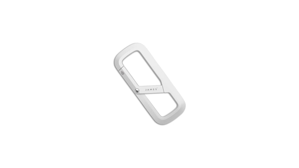 The James Brand The Madison Carabiner, Silver, 2.75 inch, BHQ-216849