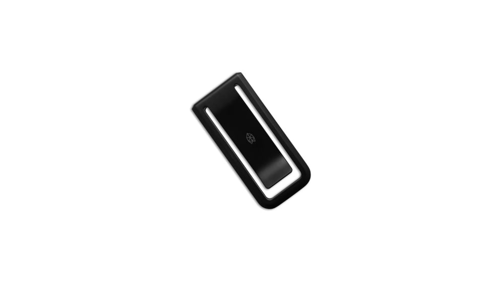 The James Brand The Martindale Money Clip Titanium - Black A67F74FF, Black, 2.16 inch, BHQ-195460