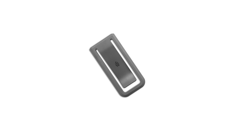 The James Brand The Martindale Money Clip Titanium - Gray 1162B5FB, Gray, 2.16 inch, BHQ-195461
