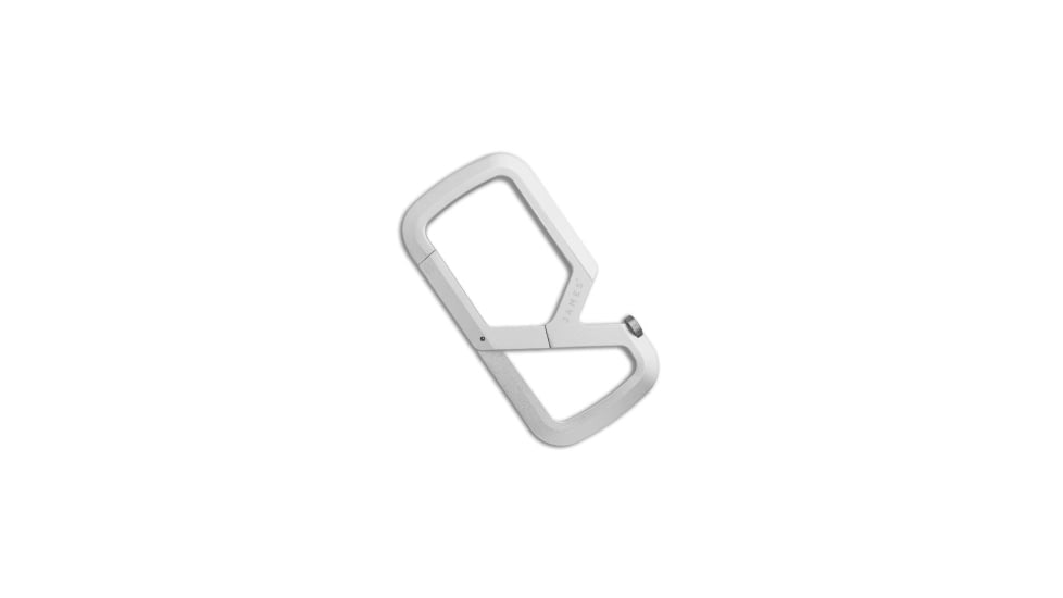 The James Brand The Mehlville Carabiner, Silver, 3.125 inch, BHQ-88102