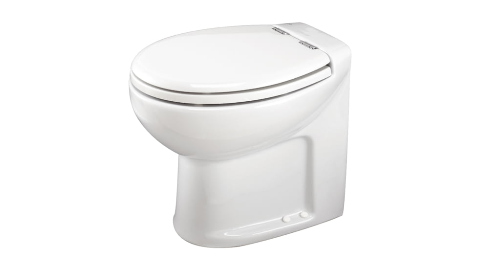 Thetford 38024 Tecma Silence Plus 1 Mode, 12V Marine Toilet With Electric Solenoid - High Profile, White, 98262