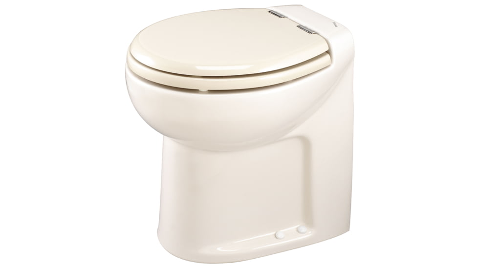 Thetford Tecma Silence 2 Mode 24V RV Toilet With Electric Solenoid - Low, Bone, 38114