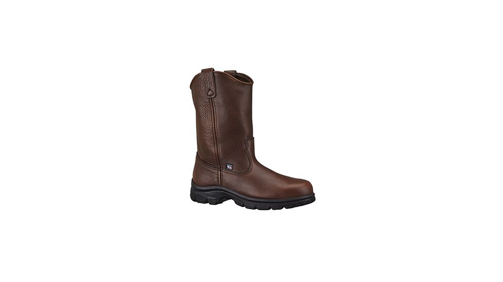 Mens American Heritage Signature Series Wellington Safety Toe, Brown, 14/W