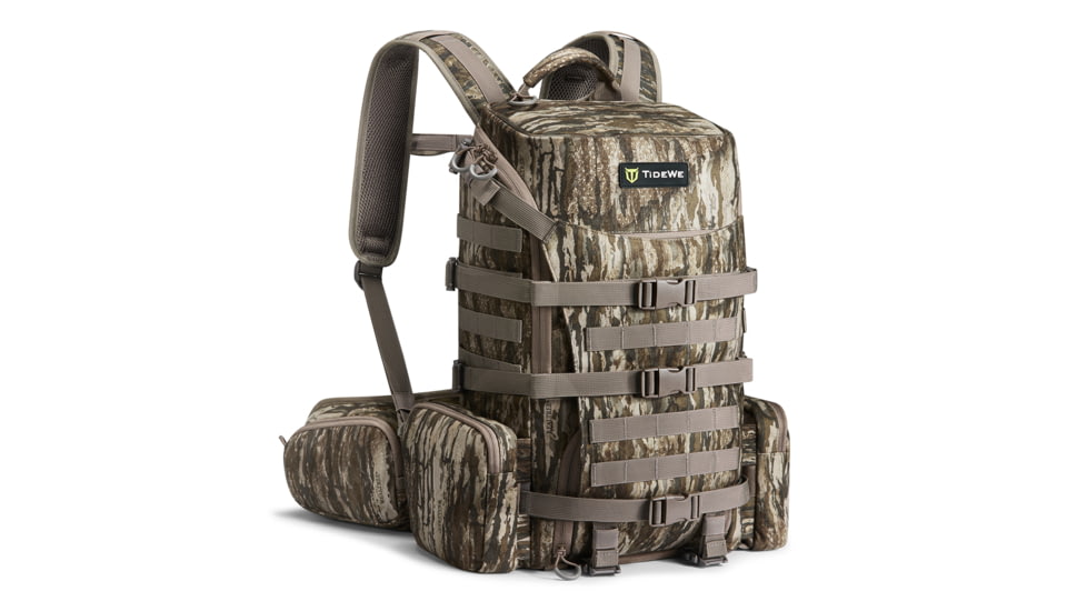 Tidewe Saddle &amp; Tree Stand Hunting Backpack with External Carry for Sticks and Platforms, HB008-RL-TE