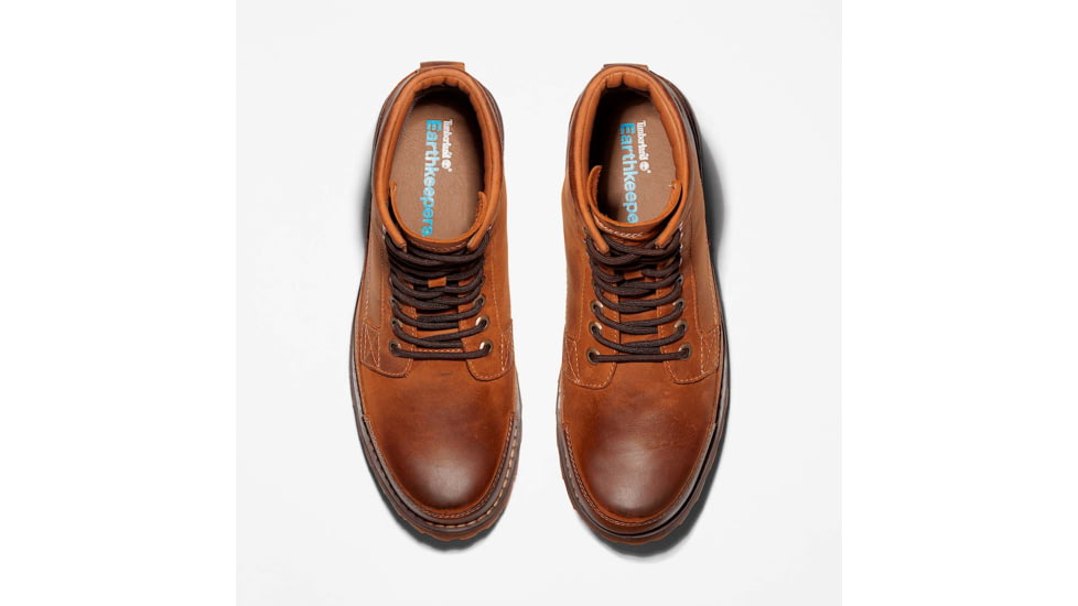 Timberland Earthkeepers Original Casual Boot - Mens-Red Brown-Medium-9.5