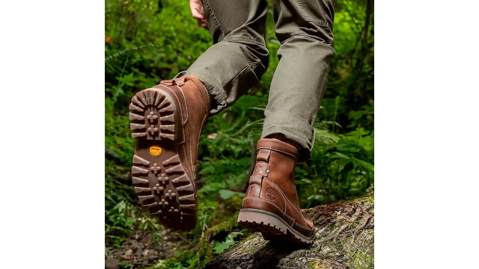 Timberland Earthkeepers Original Casual Boot - Mens-Red Brown-Medium-9.5