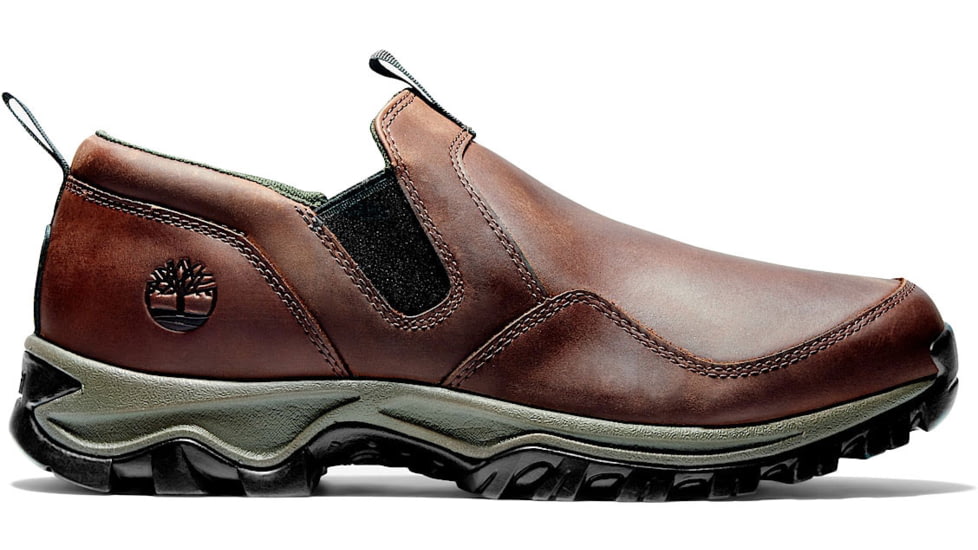 Timberland Mt. Maddsen Low Slip On Hiking Boots - Mens, Brown, 8.5 US, TB0A1QLSD71108500M