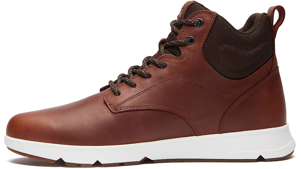Timberland Parker Street Full Grain Mid Lace Up Sneakers - Mens, Rust, 8.5 US, TB0A6BXEEM6108500M