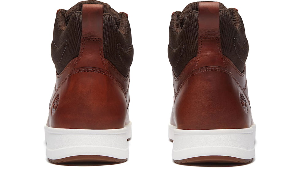 Timberland Parker Street Full Grain Mid Lace Up Sneakers - Mens, Rust, 8.5 US, TB0A6BXEEM6108500M