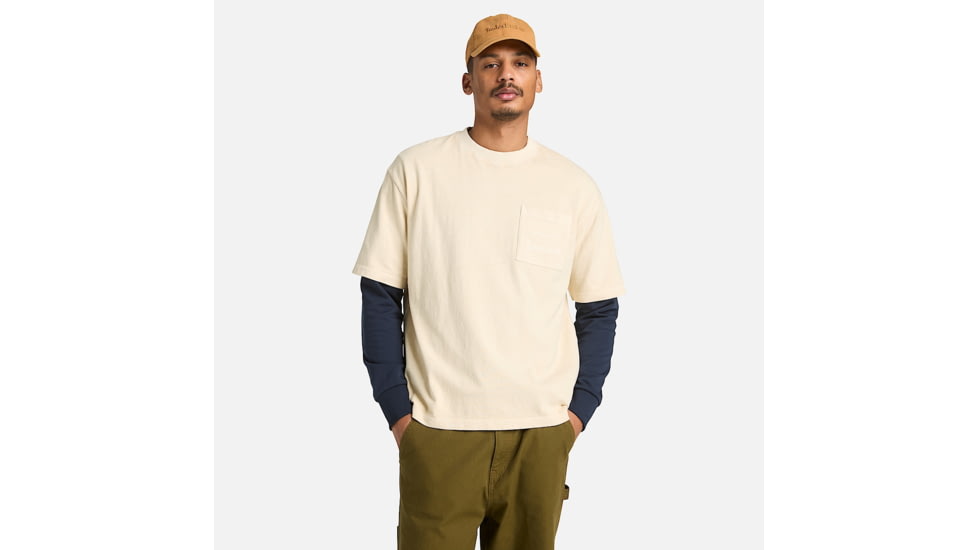 Timberland Gd Heavyweight Chest Pocket Tee - Mens