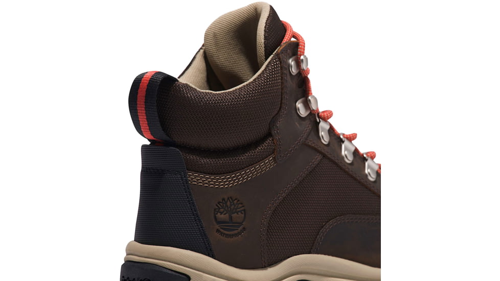 Timberland White Ledge Mid Lace Up Waterproof Hiking Boots - Womens, Chocolate Brown, 7 US, TB1A2M2R243107000M