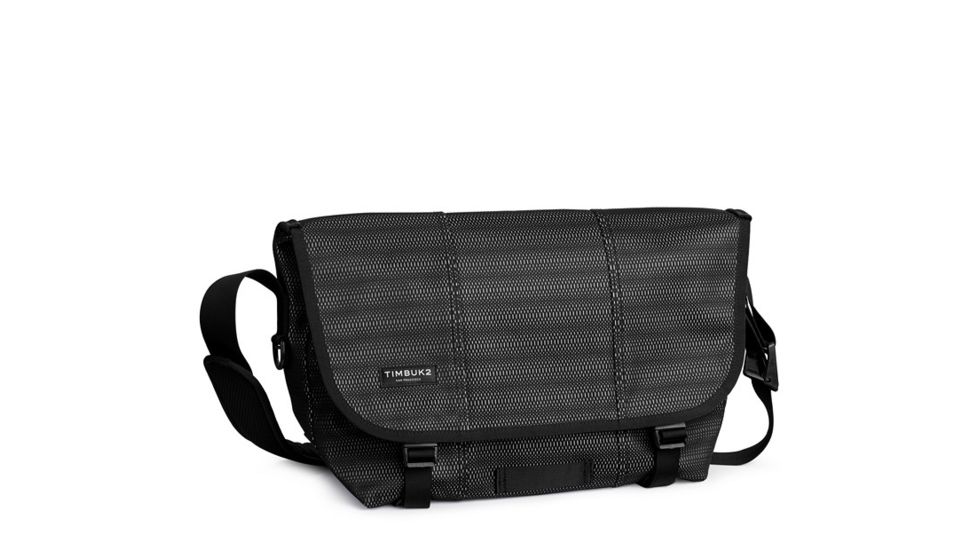 Timbuk2 Maze Classic Messenger, Jet Black Woven Reflective, M 1101-4-2158